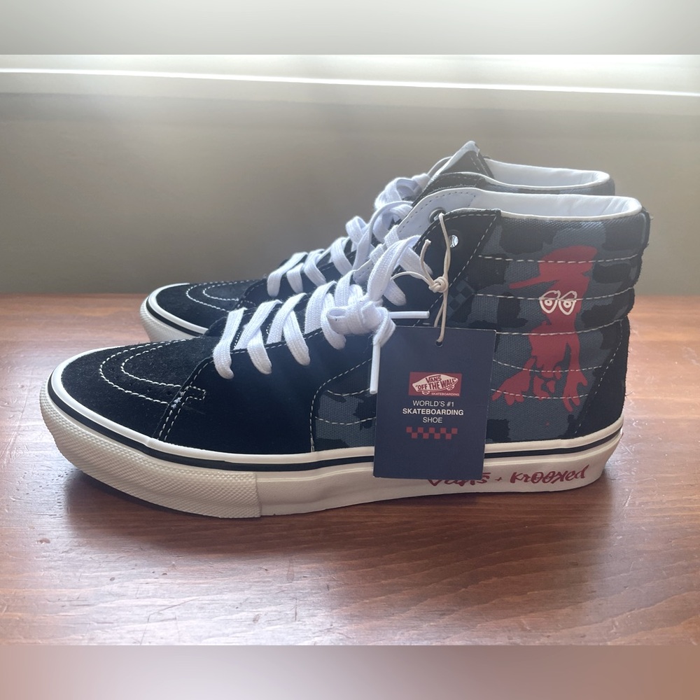 Vans Shoes Krooked x Skate SK8-Hi ‘Natas For Ray Barbee 2022